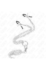 5 CM CON CATENA IN METALLO DA 26 CM E CLIP PER CAPEZZOLI