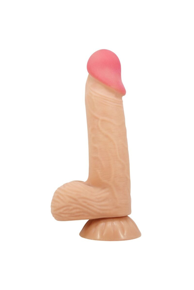PRETTY LOVE - DILDO REALISTICO SLIDING SKIN SERIES CON VENTOSA SCORREVOLE DELLA PELLE 20