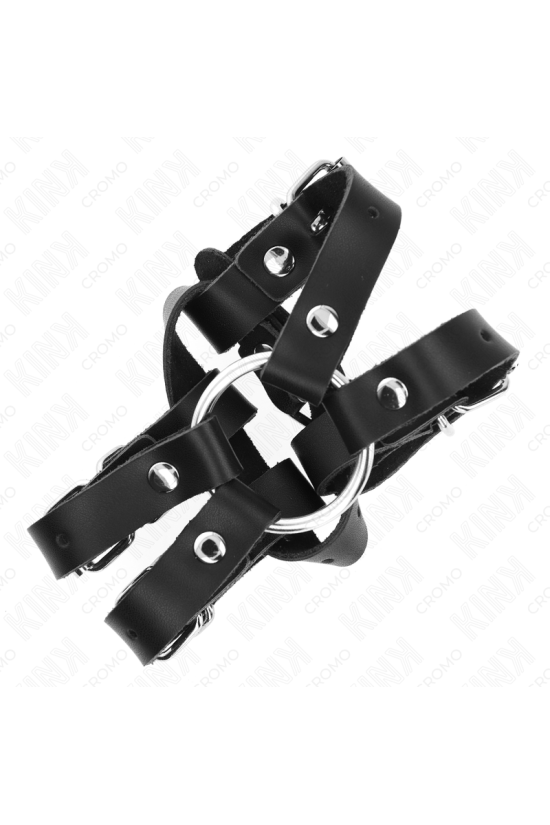 KINK - ANELLO PER PENE CON CINGHIE MULTIPLE REGOLABILI