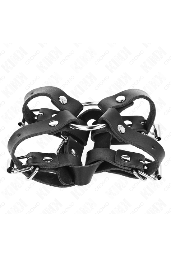 KINK - ANELLO PER PENE CON CINGHIE MULTIPLE REGOLABILI