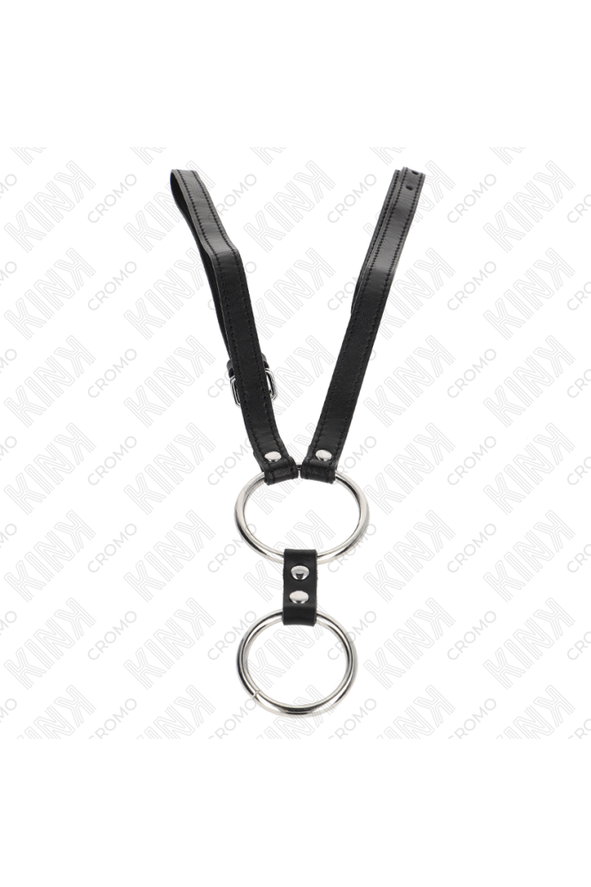 KINK - DOPPIO ANELLO PER PENE IN METALLO DA 3