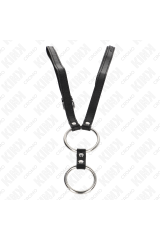 KINK - DOPPIO ANELLO PER PENE IN METALLO DA 3