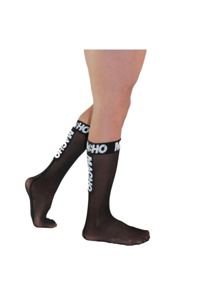 MACHO - CALZINI SOTTILI TAGLIA UNICA NERI