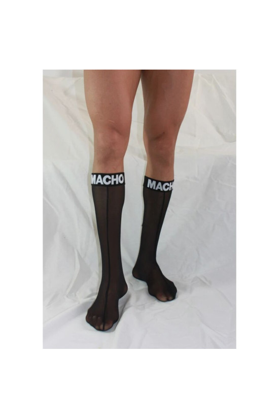 MACHO - CALZINI SOTTILI TAGLIA UNICA NERI