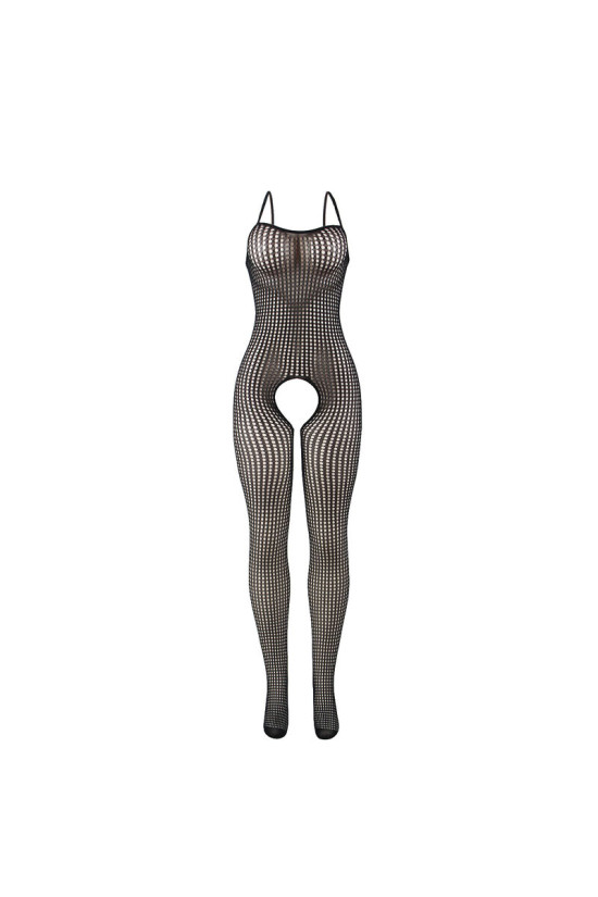 SUBBLIME - 951726 BODYSTOCKING A RETE ELASTICA NERA SENZA CAVALLO TAGLIA UNICA