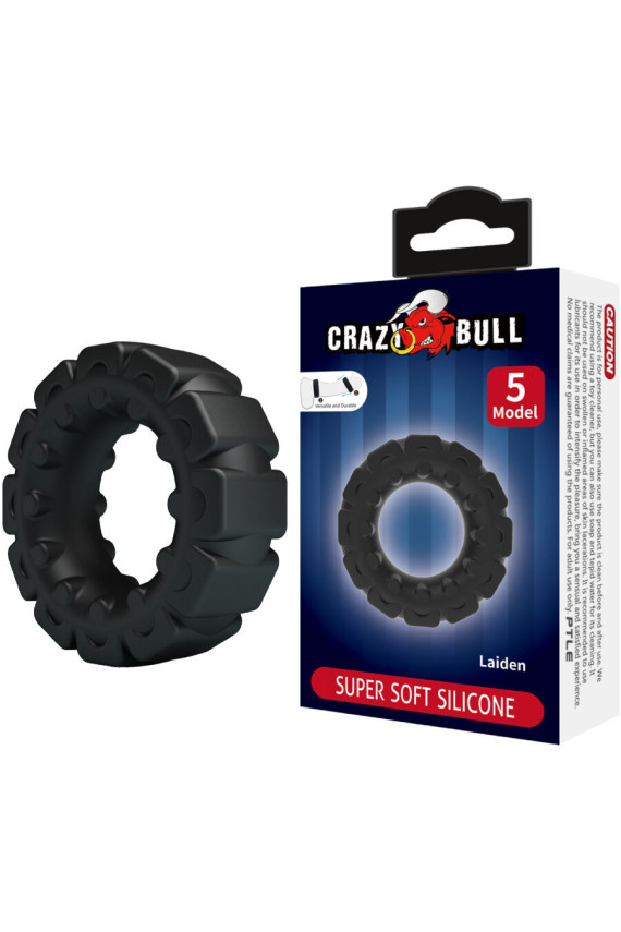 CRAZY BULL - ANELLO IN SILICONE LAIDEN MODELLO 5