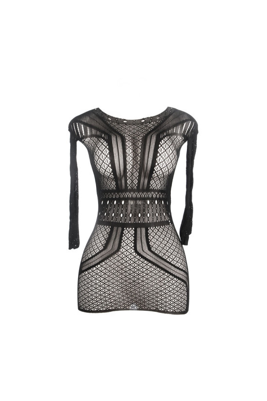 SUBBLIME - 951931 ABITO CORTO A RETE CON SCHIENA NUDA TAGLIA UNICA