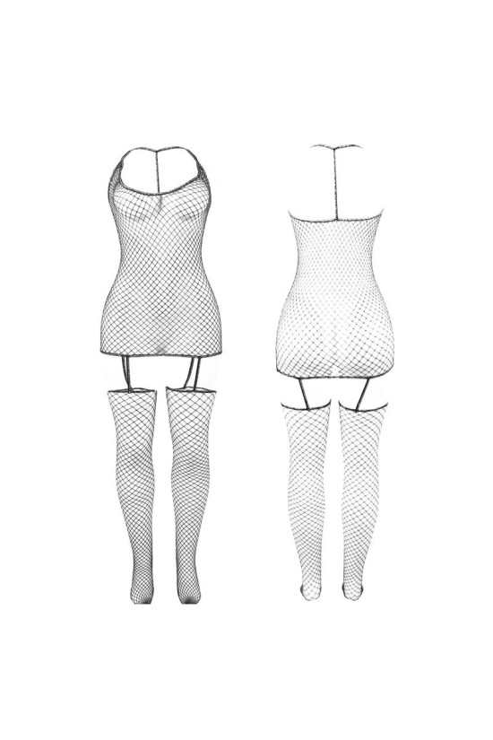 SUBBLIME - 951955 BODYSTOCKING A RETE LUCIDO TAGLIA UNICA