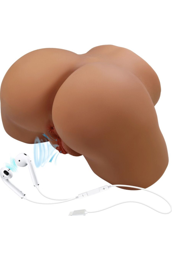 CRAZY BULL - GERIANN VIBRATORE E SUCCHIATORE REALISTICO PER POLSO FEMMINILE CON SUONO 5