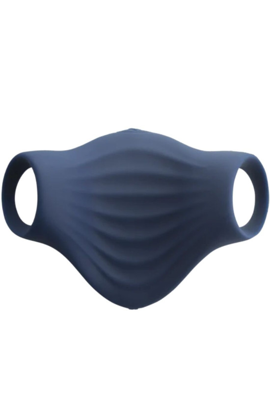 ROCKS-OFF - MASTURBATORE VIBRATORE FLESSIBILE PALM BLUE