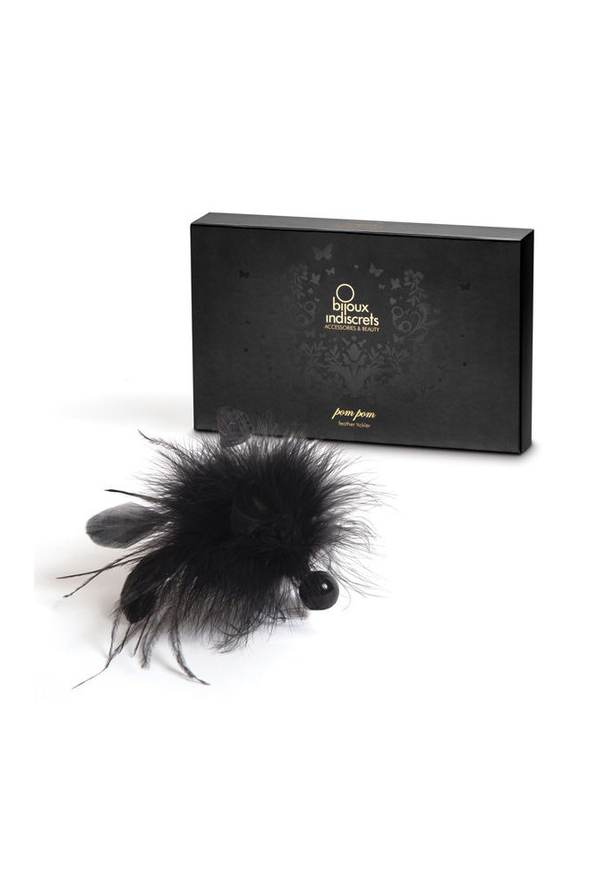 BIJOUX - SPOLVERINO IN PIUMA POM POM