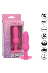 CALEXOTICS - FIRST TIME PLUG ANALE SONDA PERLINE 10 VIBRAZIONI ROSA