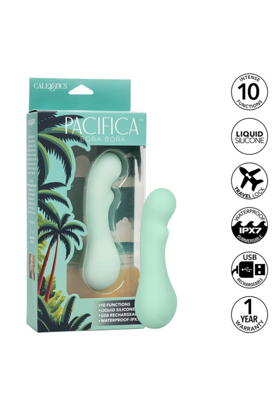 CALEXOTICS - PACIFICA BORA BORA STIMOLATORE PUNTO G 10 VIBRAZIONI AQUA