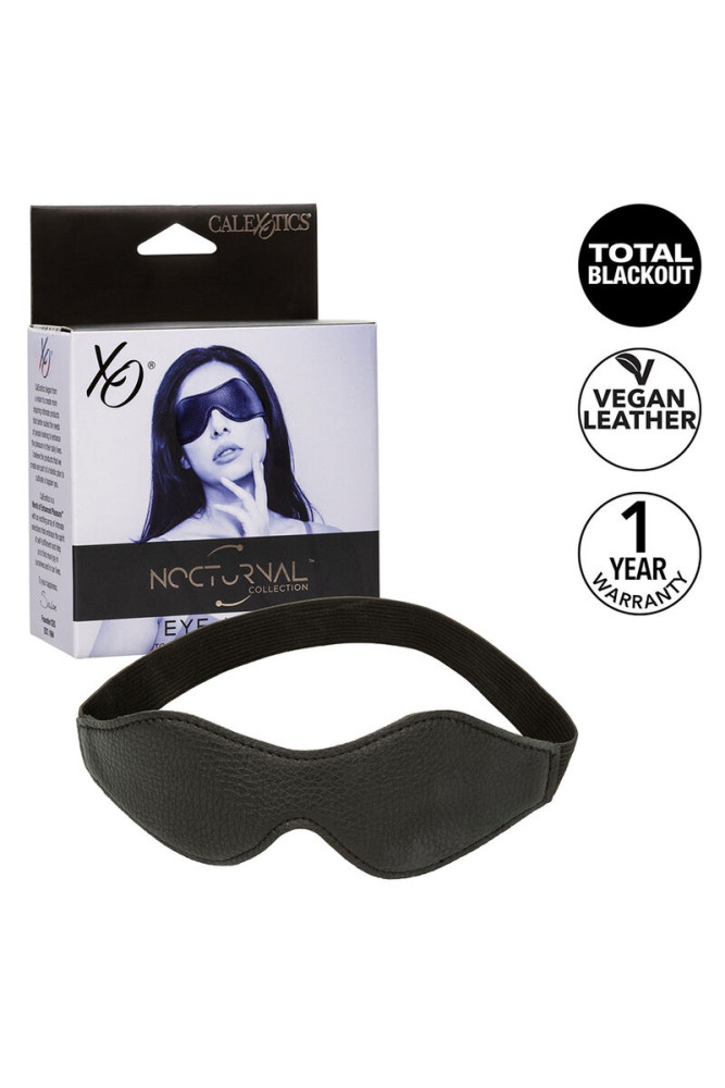 CALEXOTICS - NOCTURNAL MASCHERA IN PVC PELLE NERA