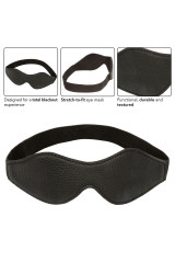 CALEXOTICS - NOCTURNAL MASCHERA IN PVC PELLE NERA