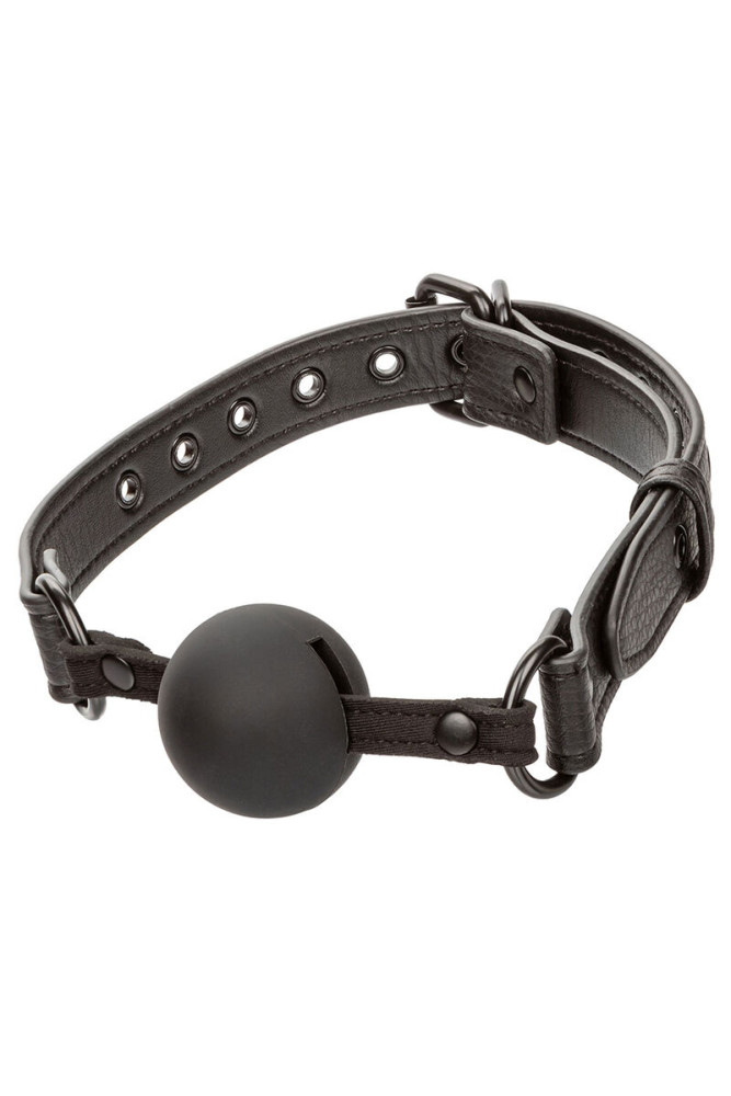 CALEXOTICS - NOCTURNAL BALL GAG SILICONE NERO