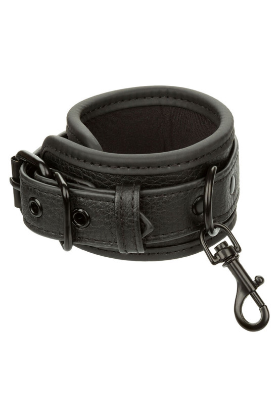 CALEXOTICS - NOCTURNAL MANICHETTE DA POLSO IN PELLE REGOLABILI NERE