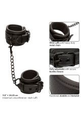 CALEXOTICS - NOCTURNAL MANICHETTE DA POLSO IN PELLE REGOLABILI NERE