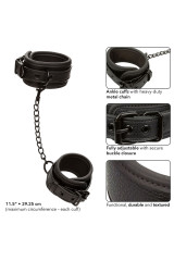 CALEXOTICS - NOCTURNAL CAVIGLIERE IN PELLE REGOLABILI NERE