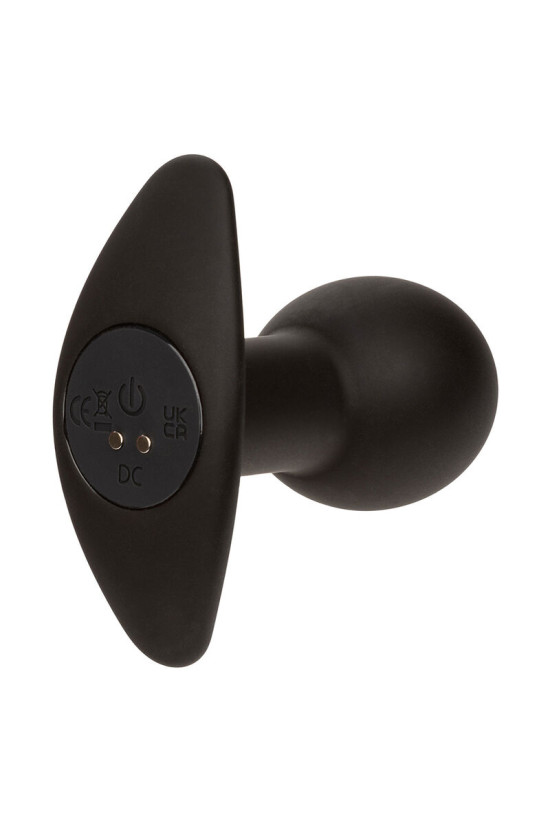 CALEXOTICS - ROCK BOTTOM ANAL PLUG 10 VIBRAZIONI SILICONE NERO