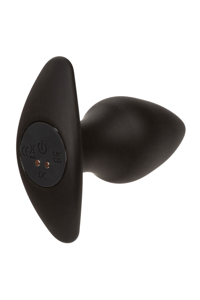 CALEXOTICS - ROCK BOTTOM PERFECT ANAL PLUG 10 VIBRAZIONI SILICONE NERO