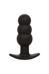 CALEXOTICS - ROCK BOTTOM PERLINE TAPPO ANALE 10 VIBRAZIONI SILICONE NERO