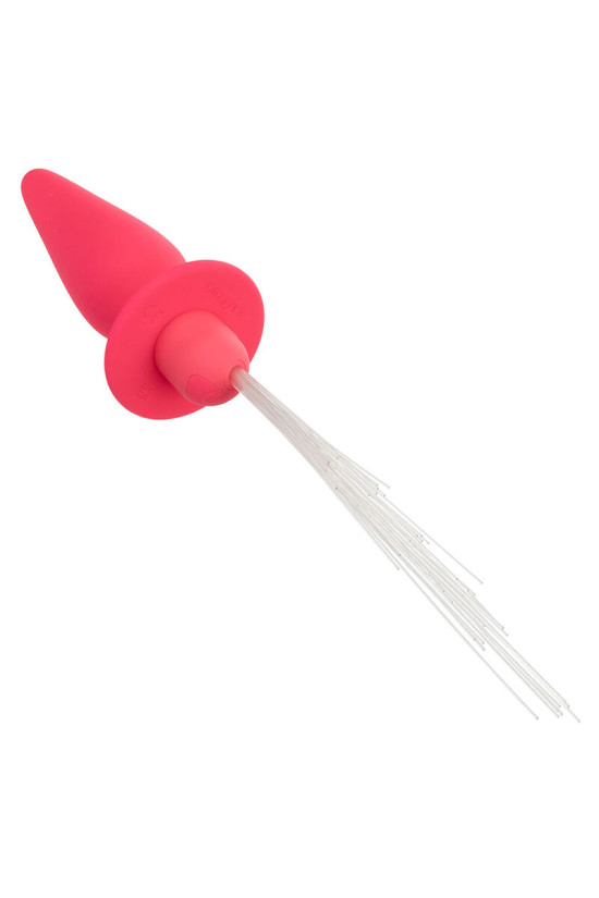 CALEXOTICS - SOUTHERN LIGHTS LIGHT UP PLUG ANALE 10 VIBRAZIONI SILICONE ROSA