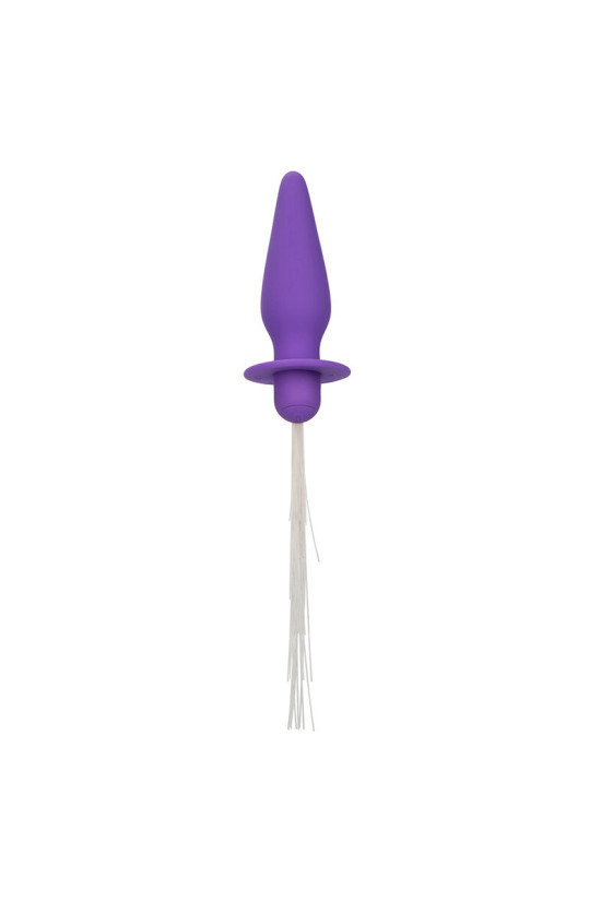 CALEXOTICS - SOUTHERN LIGHTS LIGHT UP PLUG ANALE 10 VIBRAZIONI SILICONE VIOLA