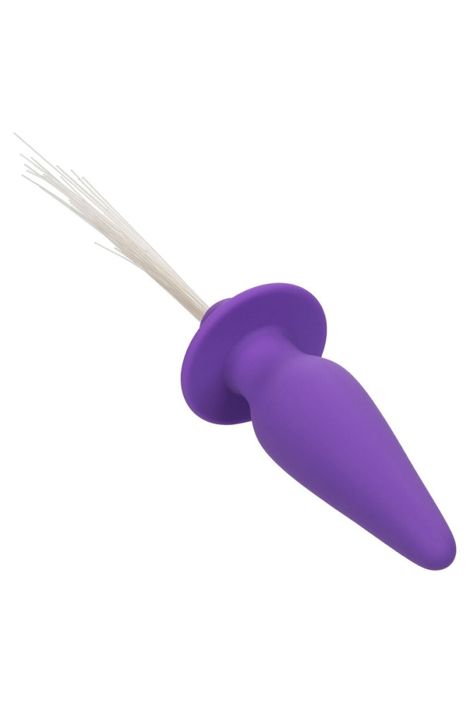 CALEXOTICS - SOUTHERN LIGHTS LIGHT UP PLUG ANALE 10 VIBRAZIONI SILICONE VIOLA