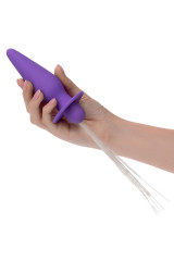 CALEXOTICS - SOUTHERN LIGHTS LIGHT UP PLUG ANALE 10 VIBRAZIONI SILICONE VIOLA