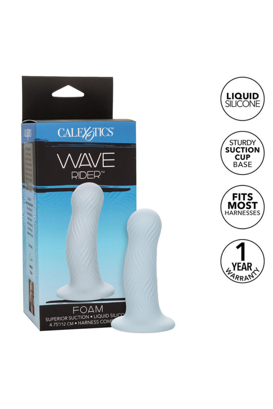 CALEXOTICS - WAVE RIDER FOAM ANAL PLUG BLU