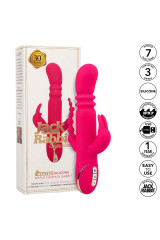 CALEXOTICS - JACK FANTASY VIBRATORE TRIPLO RISCALDATO ROSA CONIGLIO