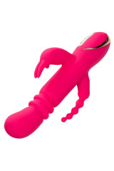 CALEXOTICS - JACK FANTASY VIBRATORE TRIPLO RISCALDATO ROSA CONIGLIO