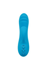 CALEXOTICS - SUNSET BEACH SEDUCER VIBRATORE E STIMOLATORE 10 FUNZIONI BLU