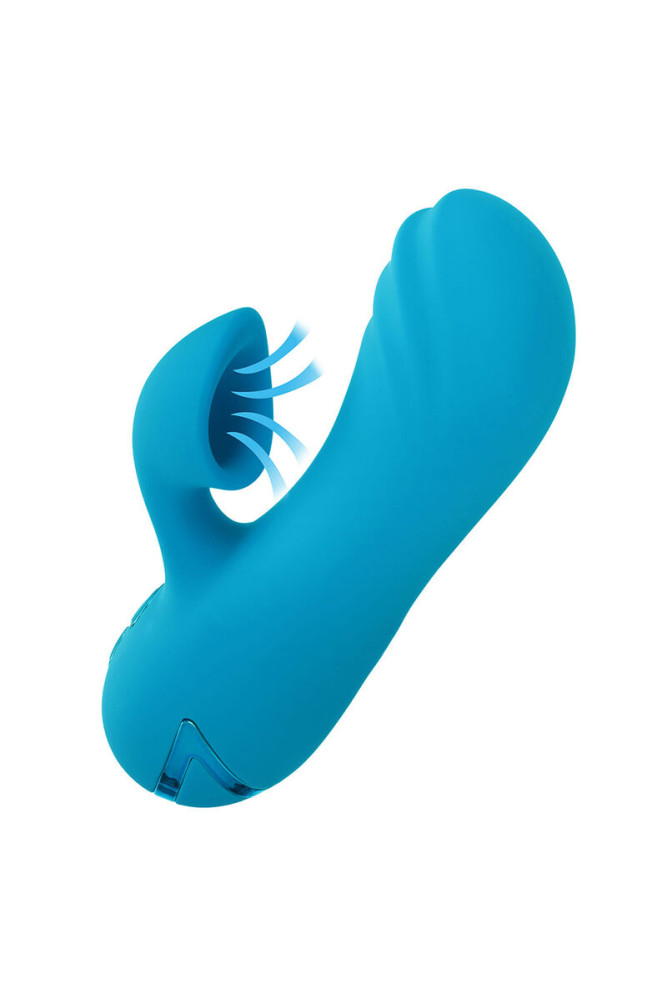 CALEXOTICS - SUNSET BEACH SEDUCER VIBRATORE E STIMOLATORE 10 FUNZIONI BLU