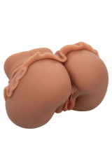 CALEXOTICS - LA REGINA DEL BENVENUTO DOPPIO MASTURBATORE REALISTICO CARAMELLO