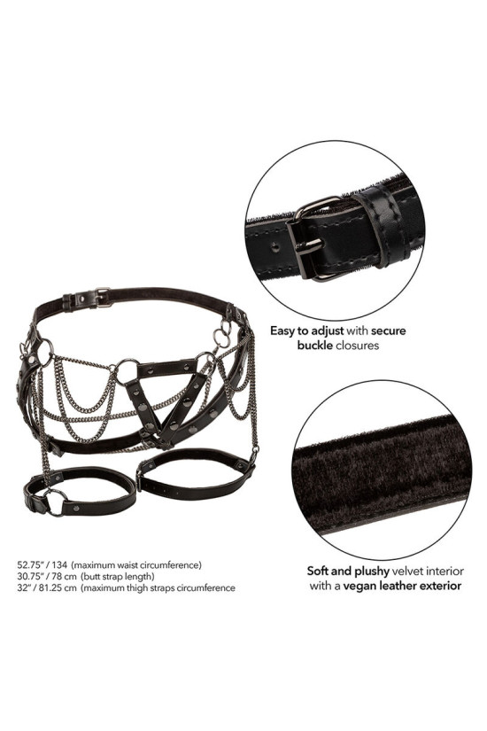 CALEXOTICS - EUPHORIA MULTICHAIN IMBRACATURA COSCIA PREMIUM TAGLIA PIÙ GRANDE