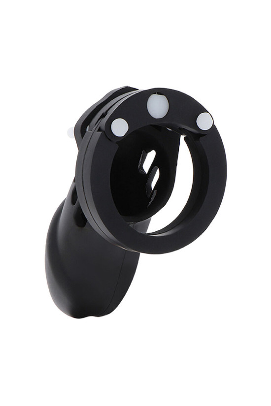 HIDDEN DESIRE - EXTREME GABBIA PER CAZZO IN SILICONE TAGLIA L NERA