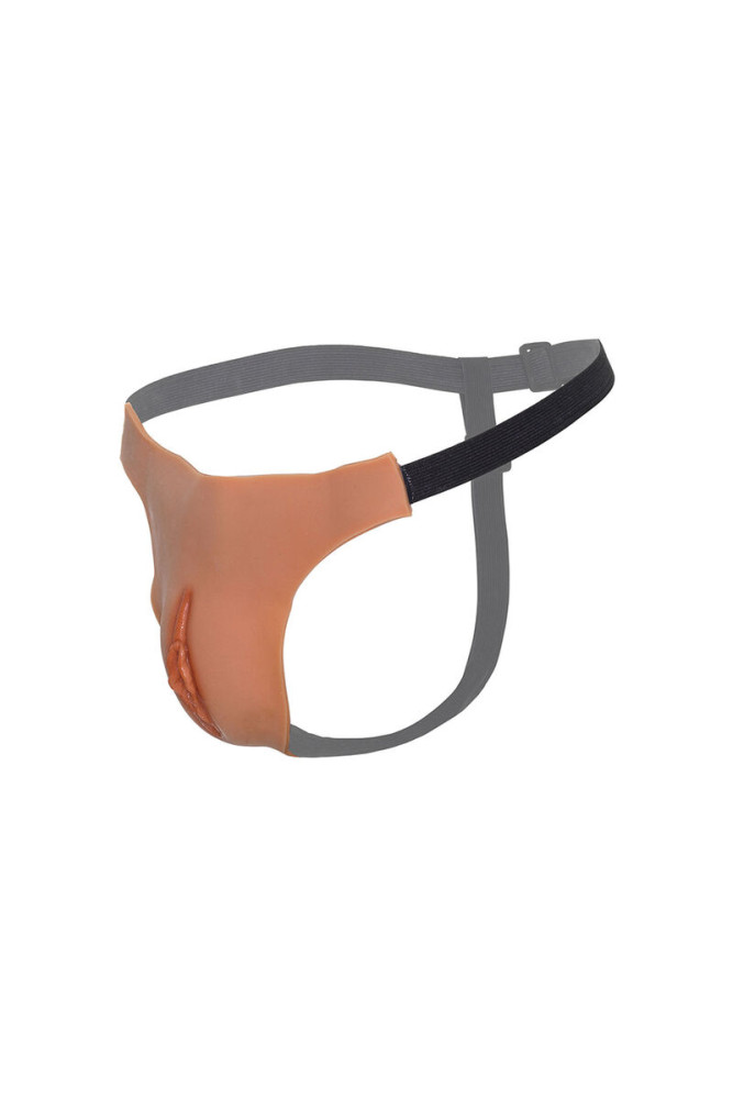 DESIDERIO NASCOSTO - ALTER EGO REGOLABILE APERTO VAGINA STRING CARNE