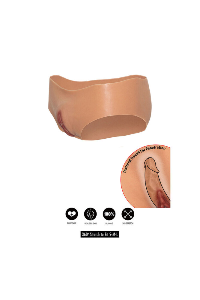 DESIDERIO NASCOSTO - ALTER EGO VAGINA APERTA SLIP VITA BASSA CARNE