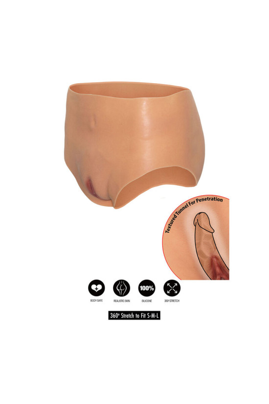 DESIDERIO NASCOSTO - ALTER EGO VAGINA APERTA SLIP VITA ALTA CARNE