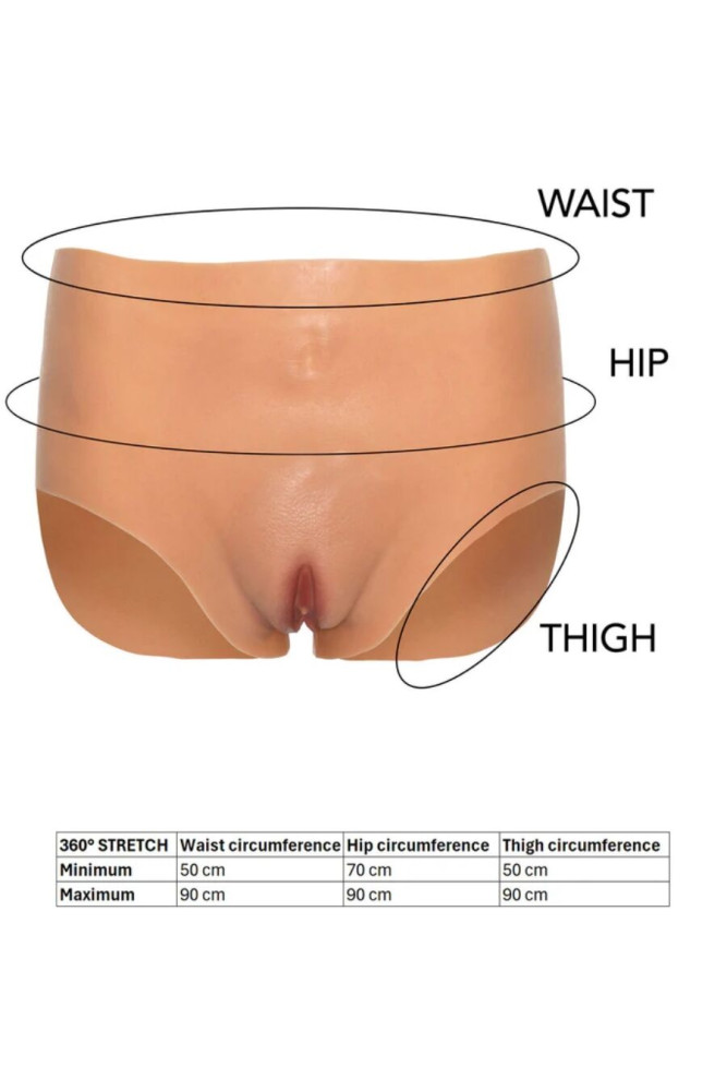 DESIDERIO NASCOSTO - ALTER EGO VAGINA APERTA SLIP VITA ALTA CARNE