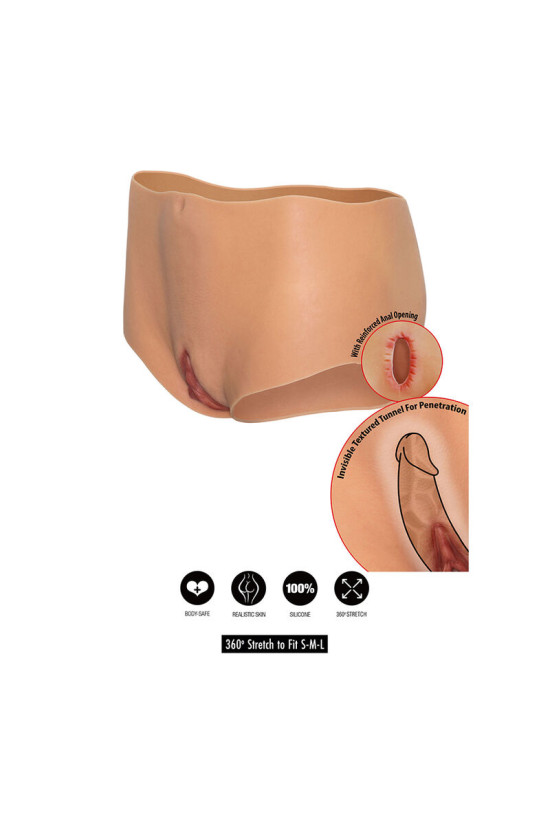 DESIDERIO NASCOSTO - ALTER EGO APERTO VAGINA E CULO SLIP VITA MEDIA CARNE