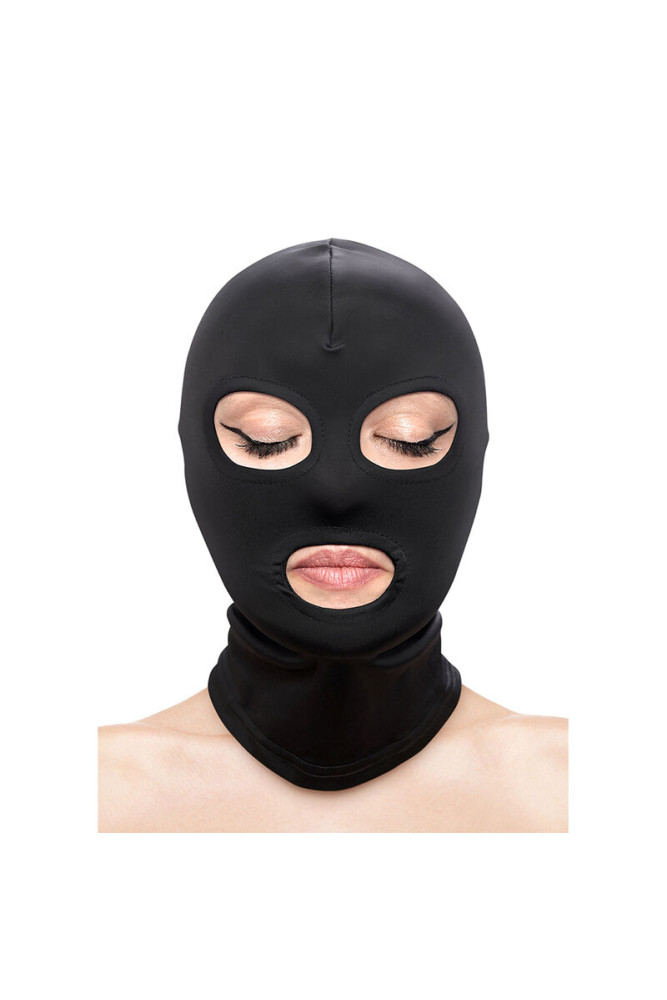 NS NOVELTIES - FETISH & FASHION OCCHI E BOCCA CAPPUCCIO NYLON NERO