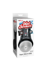 PDX EXTREME - SLIDE & GLIDE MASTURBATORE AUTOLUBRIFICANTE TRASPARENTE