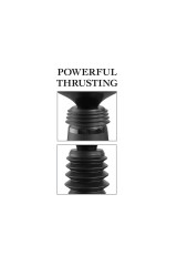 FETISH FANTASY SERIES - BODY DOCK MORSETTO PER DILDO THRUSTER CON 7 MODALITÀ DI SPINTA NERO