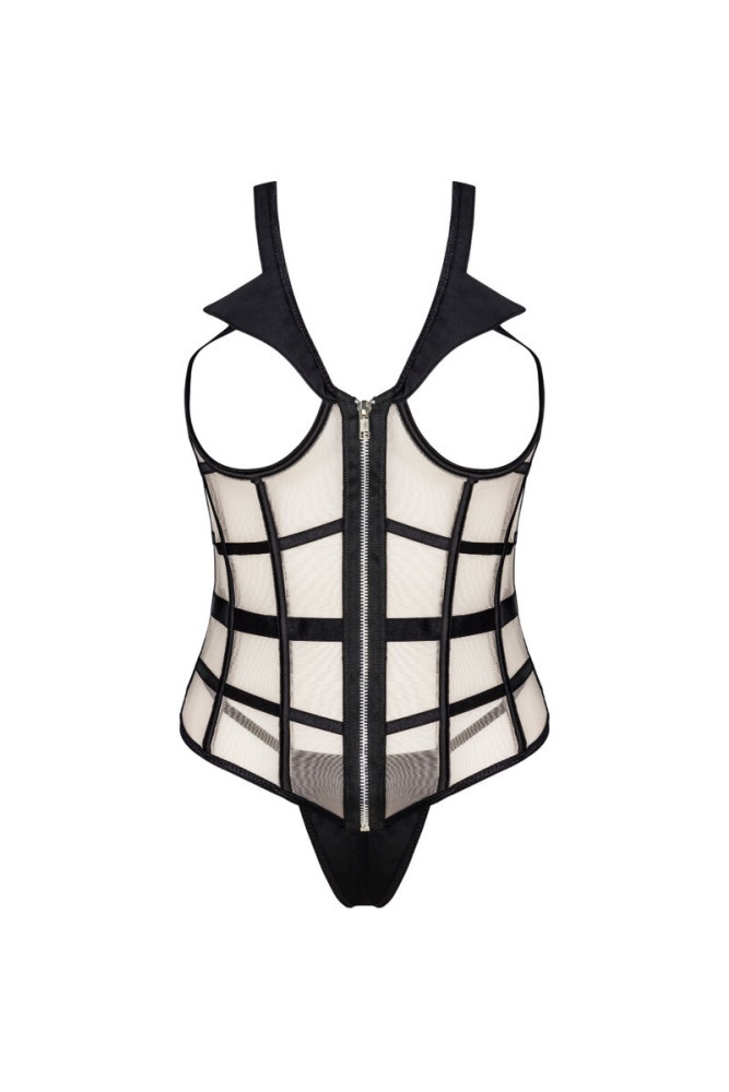 LIVCO CORSETTI FASHION - LAURA LC 20215 CORSETTO + PERIZOMA S/M