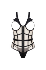 LIVCO CORSETTI FASHION - LAURA LC 20215 CORSETTO + PERIZOMA L/XL