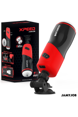 JAMYJOB - MASTURBATORE VAGINALE AUTOMATICO XPEED 5 MODALITÀ DI SPINTA ED EFFETTO SONORO