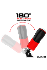 JAMYJOB - MASTURBATORE VAGINALE AUTOMATICO XPEED 5 MODALITÀ DI SPINTA ED EFFETTO SONORO